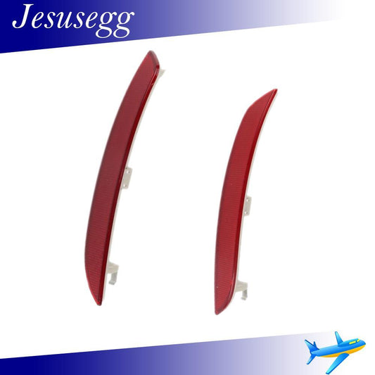 Pair Rear Bumper Red Reflector Light for BMW F01 F02 F03 F04 730i 740i 750i