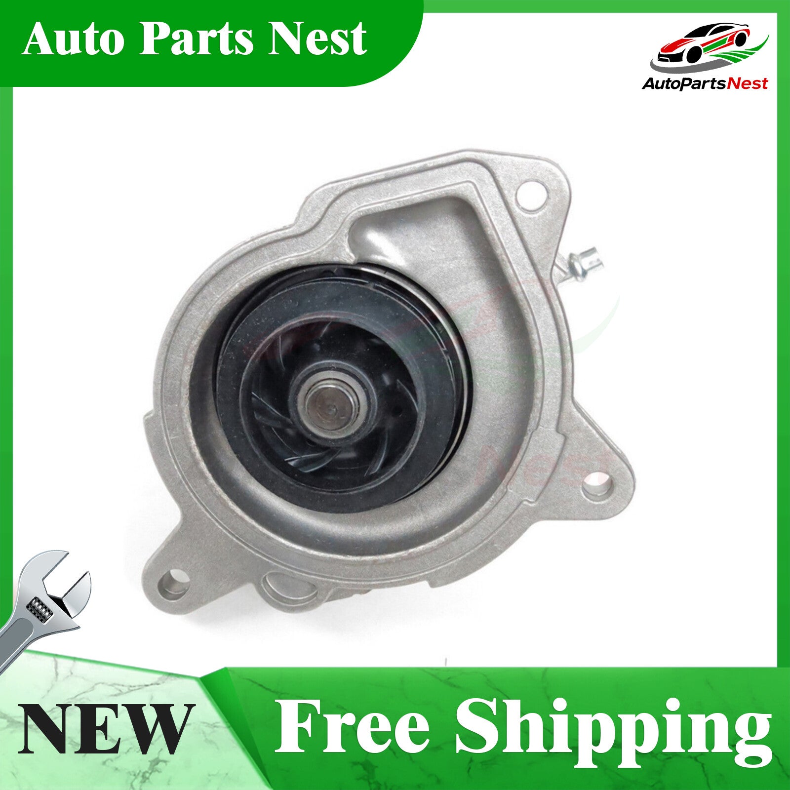 NEW WATER PUMP FITS for VOLKSWAGEN POLO COMFORTLINE HIGHLINE 1.2L 2013-14 03F121004E