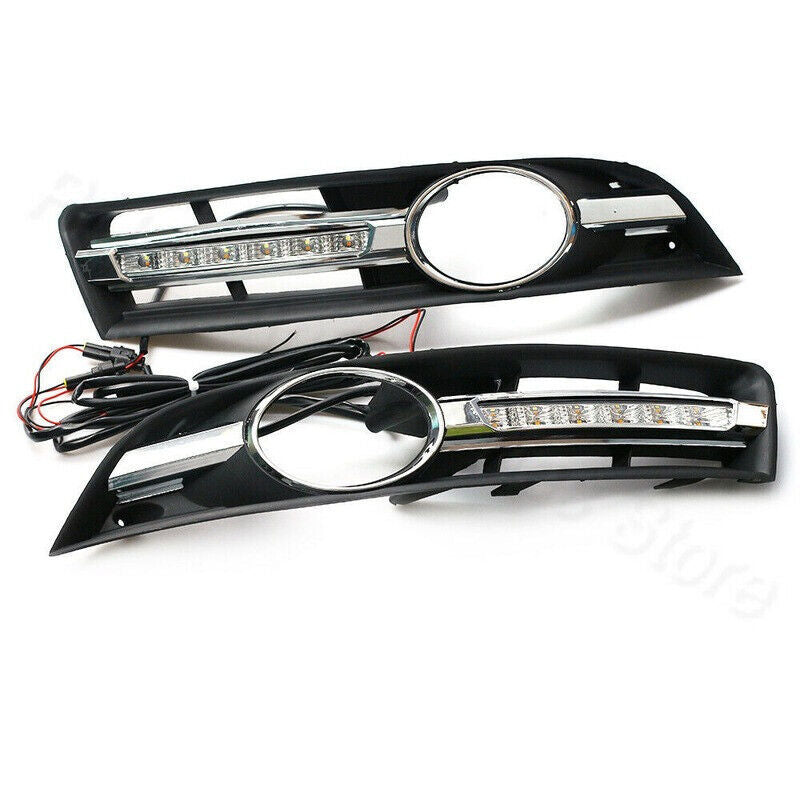 LED DRL Daytime Running Light Waterproof Left Right for VW for Passat B6 2006-2011