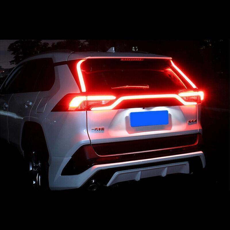 for Toyota RAV4 19-2023 Black Rear Tail Light Driving Turn Signal dynamic Brake