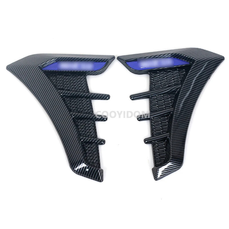 Carbon Fiber Side Vent Decorative Fender Sticker for Toyota for corolla 2019-2021