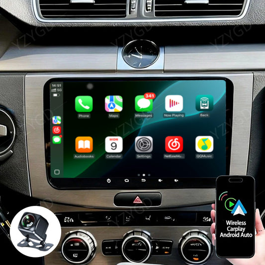 for Volkswagen for Passat B6 2005-2010 Stereo Apple Carplay Car Radio Screen GPS DSP