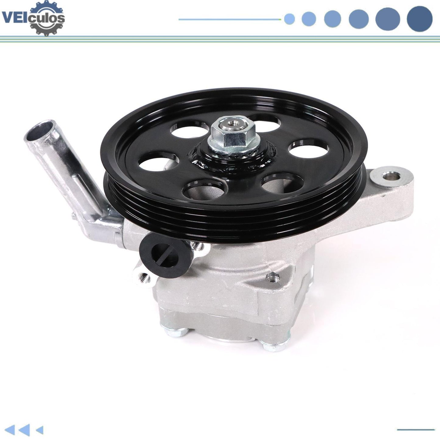Power Steering Pump 21-5290 w/Pulley For 03-04 for Honda Pilot 99-03 for Acura CL TL MDX