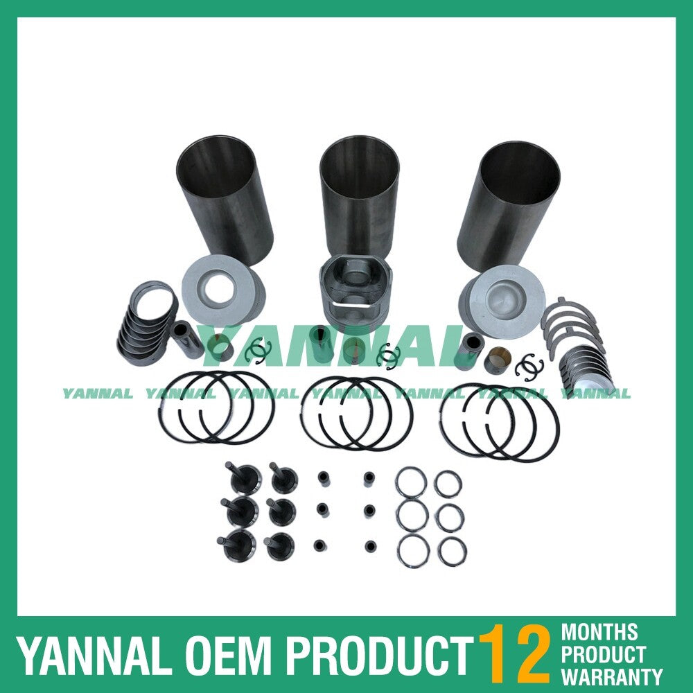 new Kubota D1462 rebuild and overhaul kit with engine bearings and valves