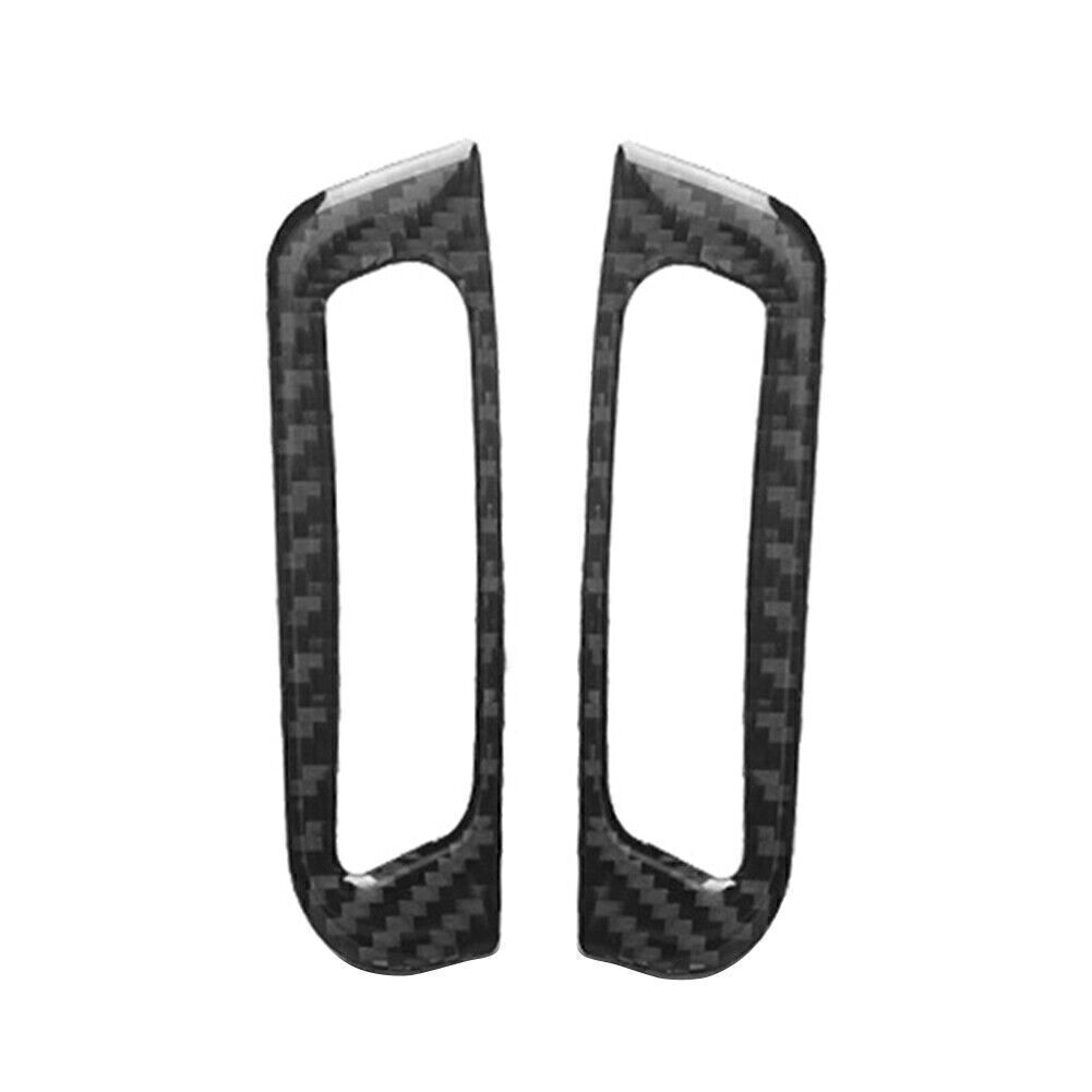 A Pillar Air Vent Outlet Cover Trim for Jeep Grand Cherokee 2014-20 Carbon Fiber