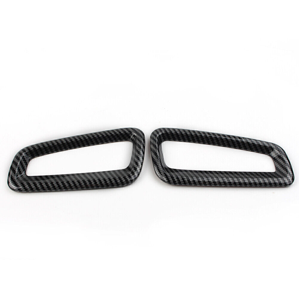 Inner Dash Side Air Vent Outlet Cover for Honda for Civic 11th 2022 Up Carbon Look