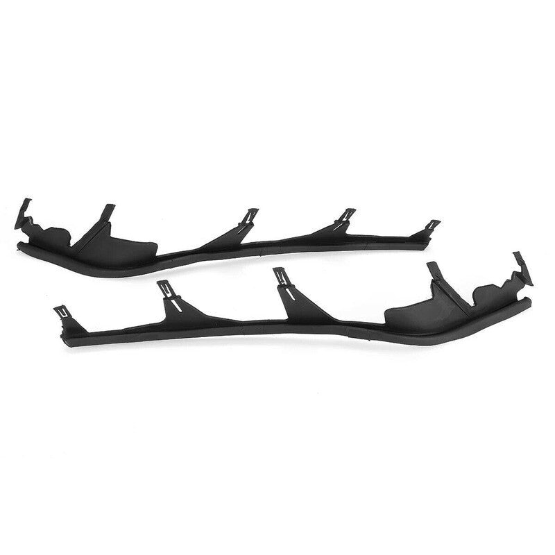 1Pair Upper Headlight Cover Strips Sealing for BMW E46 1998 1999-2001