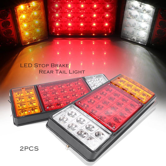 36 LED Stop Brake Rear Tail Light Indicator Reverse Lamp Trailer Truck RV