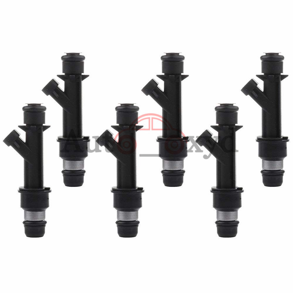 Set of 6 Fuel Injectors for Acura SLX for Isuzu Trooper 1999-1998 3.2L V6 FJ580