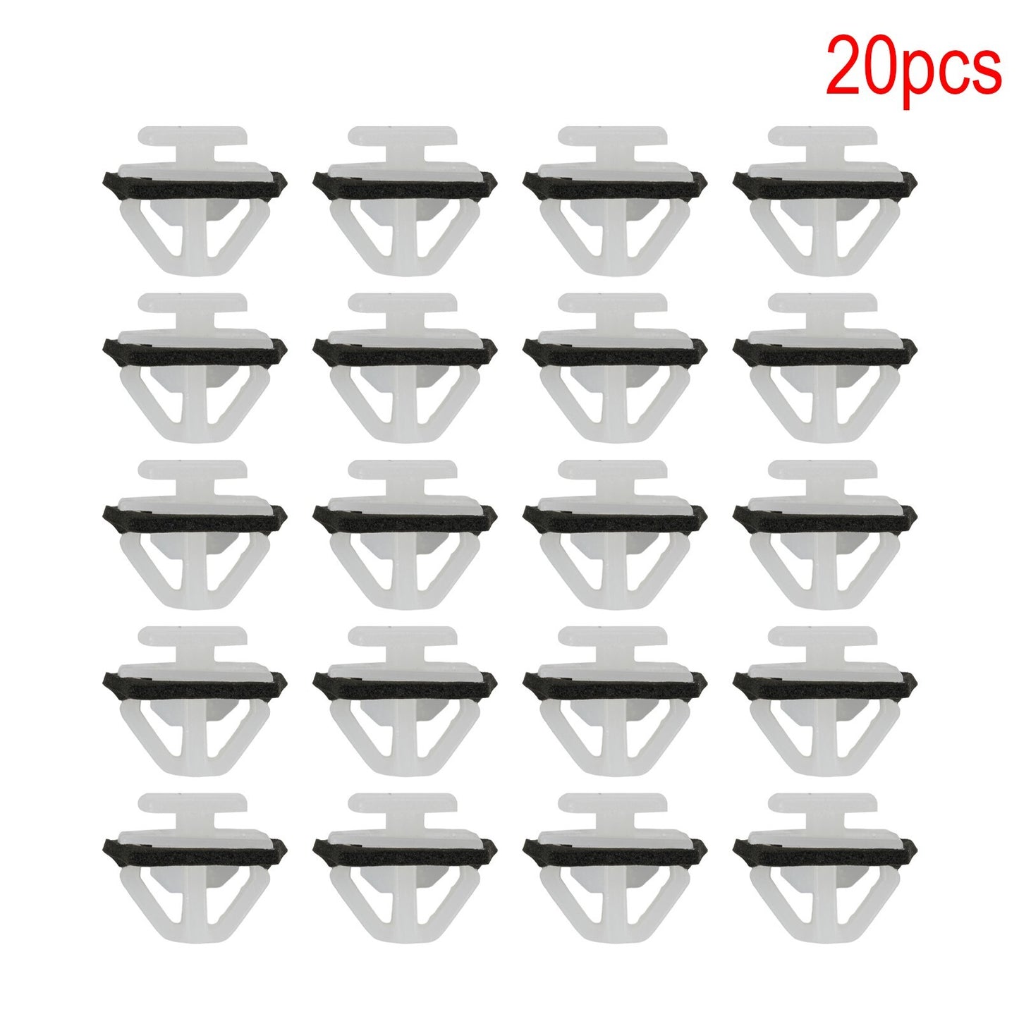 20-piece pack of body side mold clamps with seals suitable for Hyundai 87756-2E000