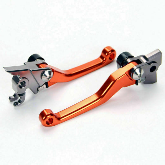 For 450 SX-F/EXC-R/EXC/EXC-F (SIX DAYS) 14-18 Orange Brake Clutch Levers handles