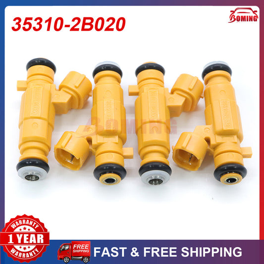 New 35310-2B020 Fuel Injector Injection Nozzle for Hyundai i20 for Kia 1.4 1.6 G4FG