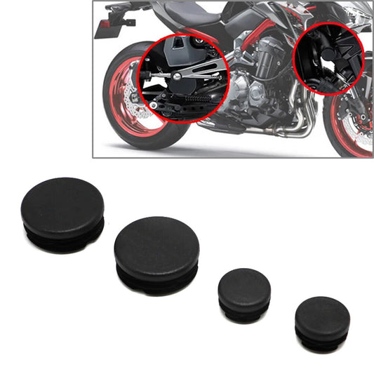 Motorcycle Frame Hole Cover Caps Plug 4PCS for Kawasaki Z900 2017-2022