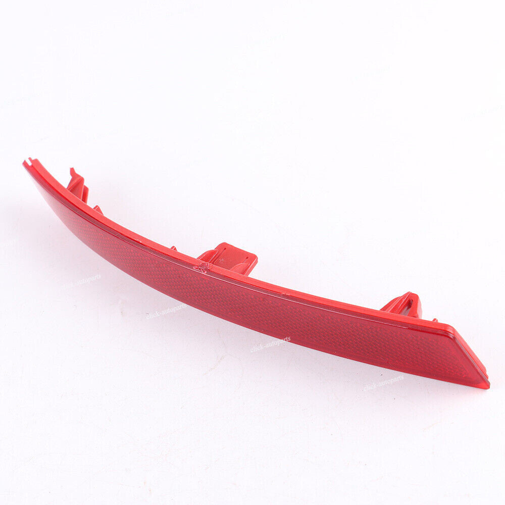Rear For 2014-2017 for BMW 5 Series F10 F18 LCI Bumper Red Reflector Trim Left Side