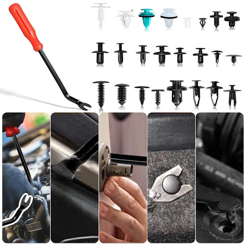 Automotive retaining clips, automatic fasteners, push-button decorative clips, rivet pins, bumper 801P box set