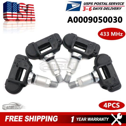 4X Tire Pressure Monitoring Sensor TPMS for Mercedes-Benz C300 C350 A0009050030