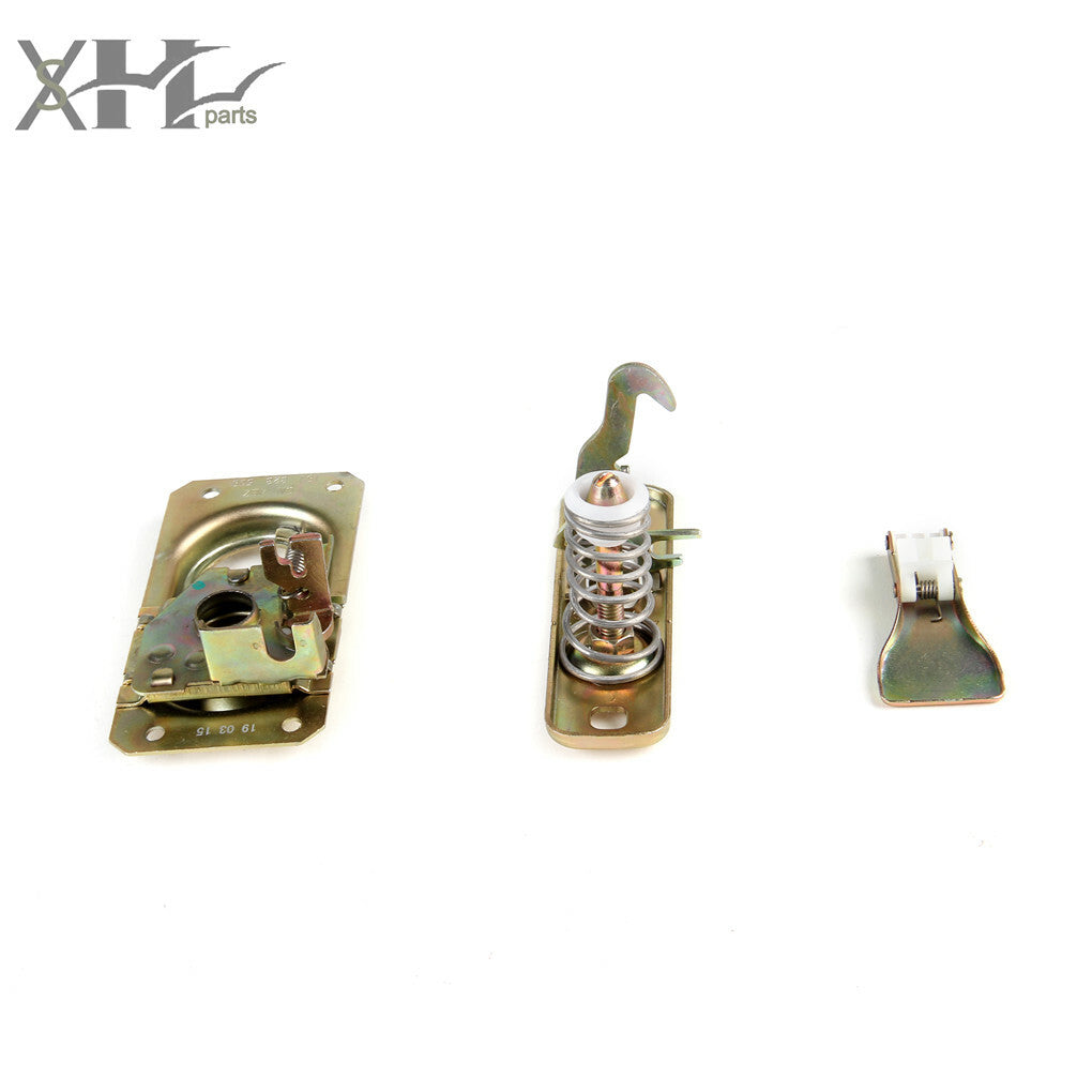 Upper Lower Hood Latch Lock Actuator Set for VW Campmoible Eurovan for Golf for Jetta