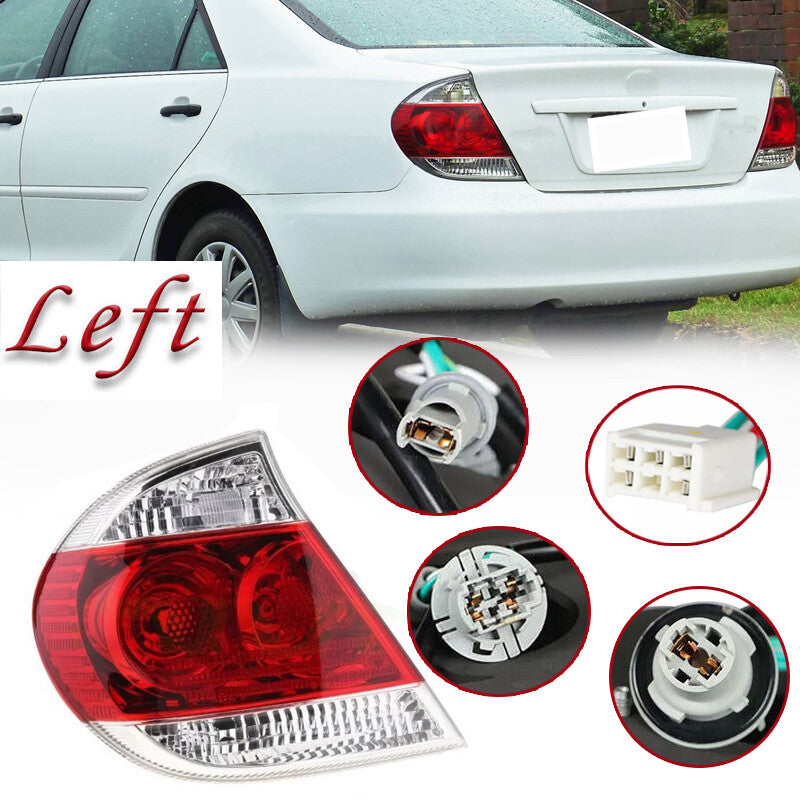 Left side: Suitable for 2005-2006 for Toyota for Camry taillight and brake light assembly.