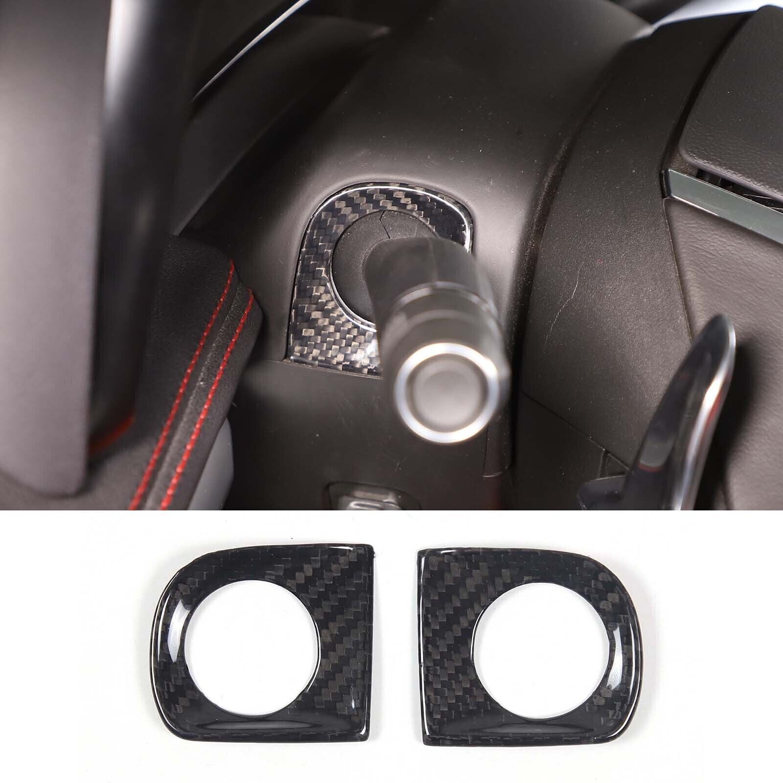 8-Piece ABS Orange Inner Door Switch Handle Cover Trim for Ford Maverick 2022-2023