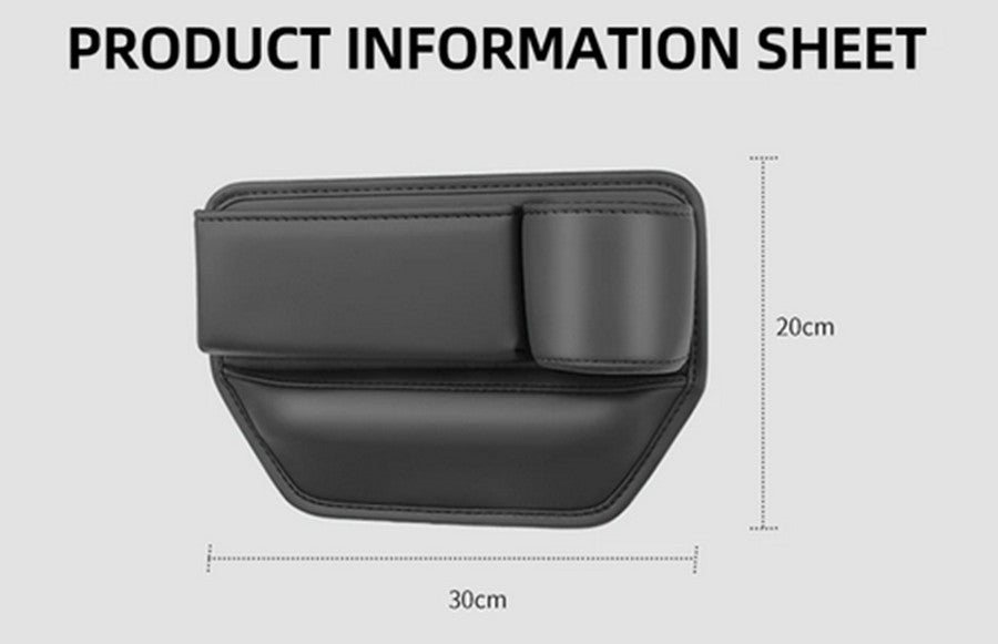 Right Side Car for Seat Gap Filler Storage Bag Organizer Box Keys Phone Accessories