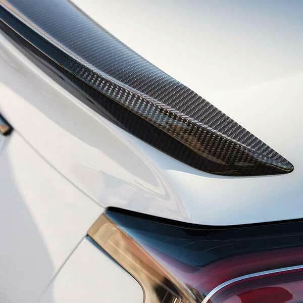 Carbon Fiber V Rear Trunk Spoiler Wing For Auto for Cadillac CT5 CT5-V 2020-2023