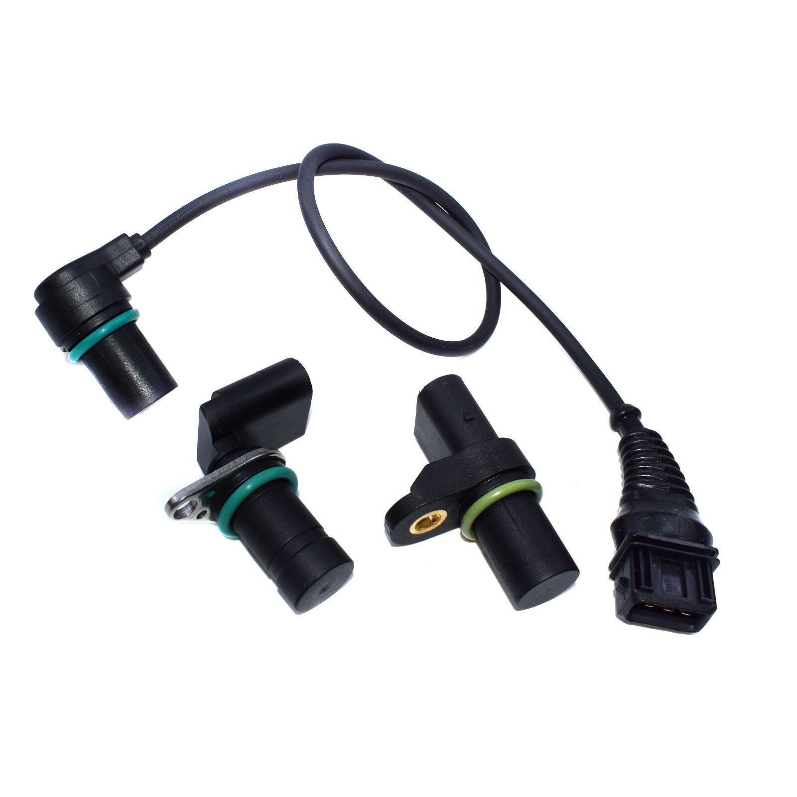 Set of 3 Engine Camshaft Cranskshaft Position Sensor for BMW E46 12141709616