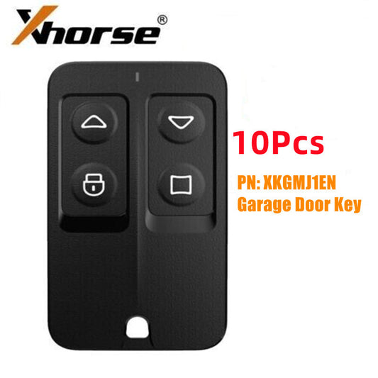 10Pcs XKGMJ1EN Wire Remote Key Garage Door 4 Buttons For VVDI Key Tool