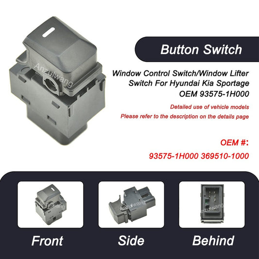 Window Lifter Switch for Hyundai for Kia Sportage 93575-1H 000 935751H000