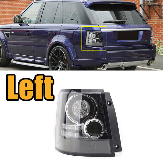 Applicable to for Land Rover for Range Rover Sport 2005-2006 - 2013 Left Rear Black Taillight and Brake Light