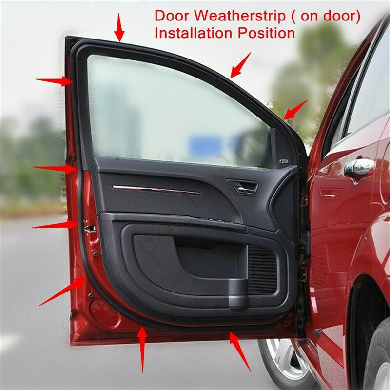Door Weatherstrip Front Left Slence Opening Gasket for Civic Sedan 2012 - 2015