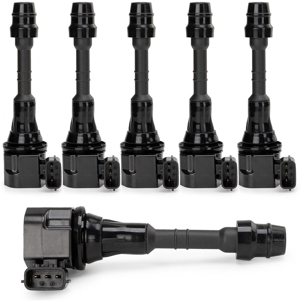 6 Ignition Coil pack for Nissan Altima Frontier Maxima Quest Pathfinder V6 UF349