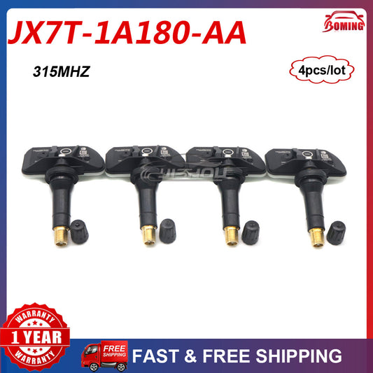 4x NEW TPMS for Ford Escape Transit Explorer TIRE PRESSURE SENSOR JX7T-1A180-AA