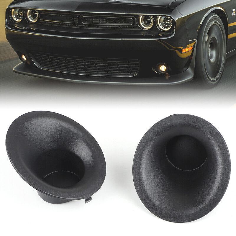 2x Fog Light Front Bumper Lamp Cover Bezel Frame for 2015-2022 for Dodge for Challenger