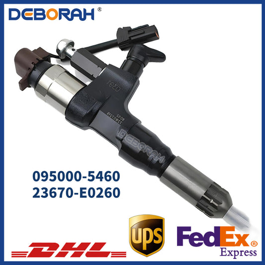 Common Rail Fuel Injector 095000-5460 23670-E0260 for HINO J07E J07E-T UD Truck