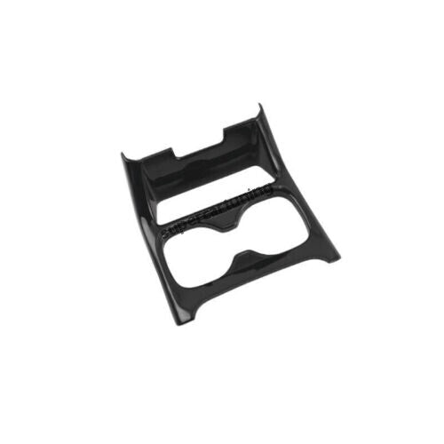 Glossy Black Center Console Water Cup Holder Frame for Honda CRV CR-V 2023-2024