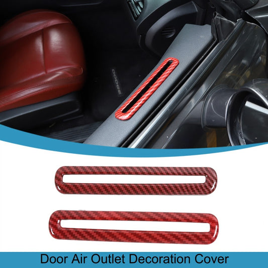 Door Air Outlet Vent Frame Cover Trim Stickers for Dodge for Challenger 2015-2023