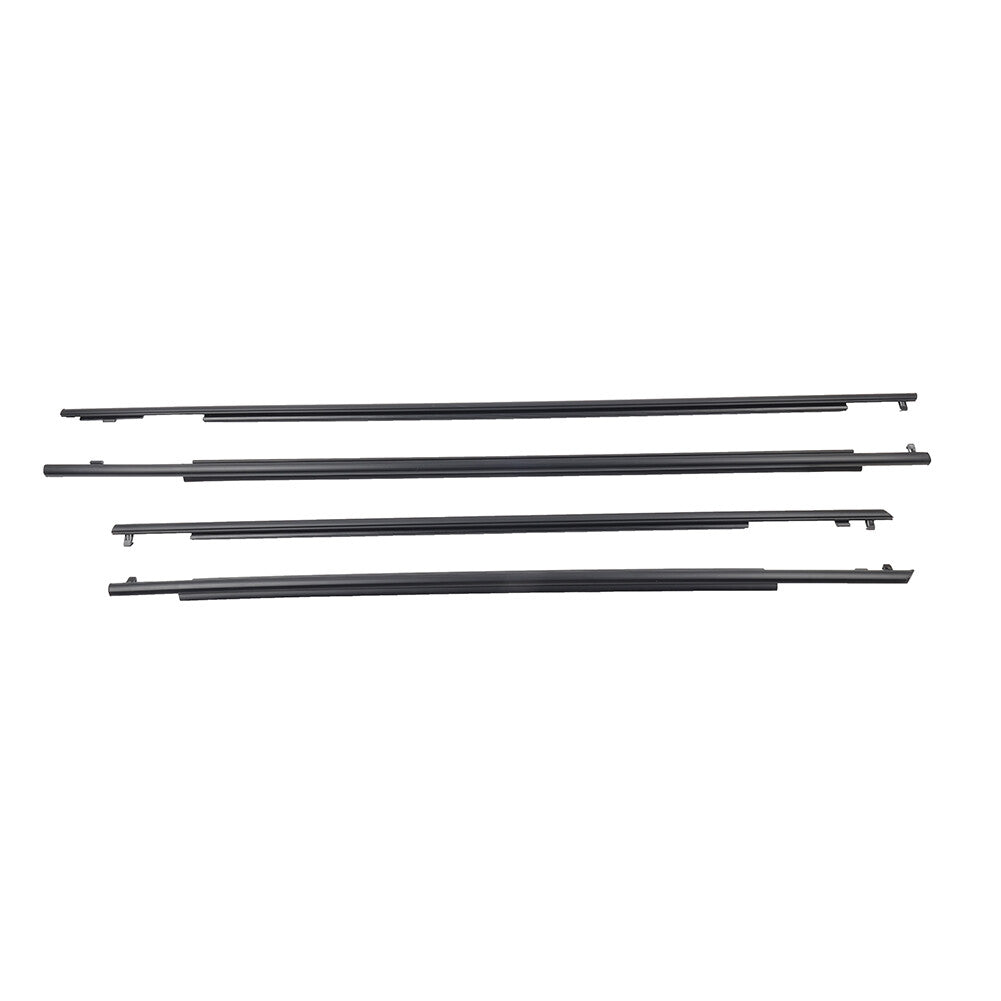 Front Rear Door Belt Moulding Weatherstrip for Toyota Prius 2010-2015