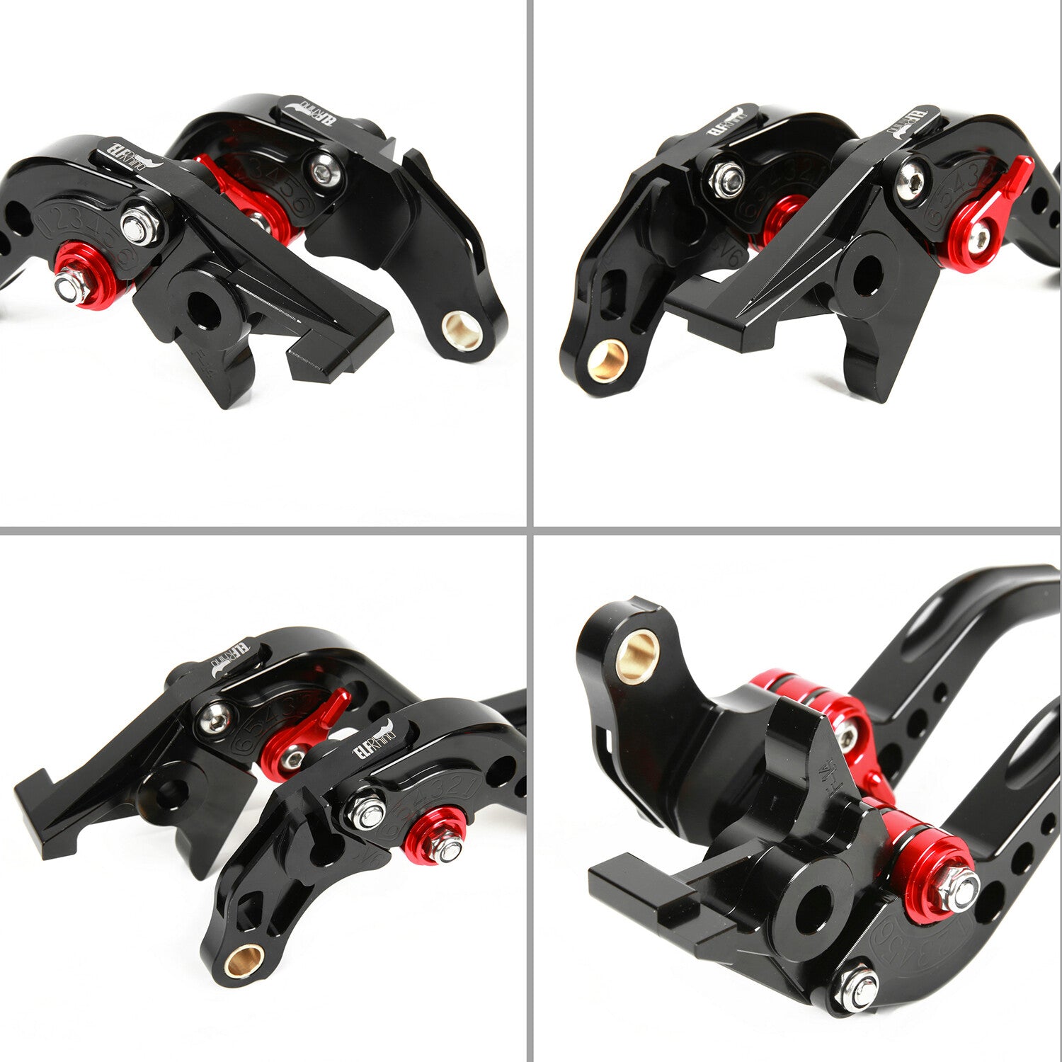 for Suzuki GS500 GS500E GS500F 89-09 Short Clutch Brake Levers CNC Black US Pair