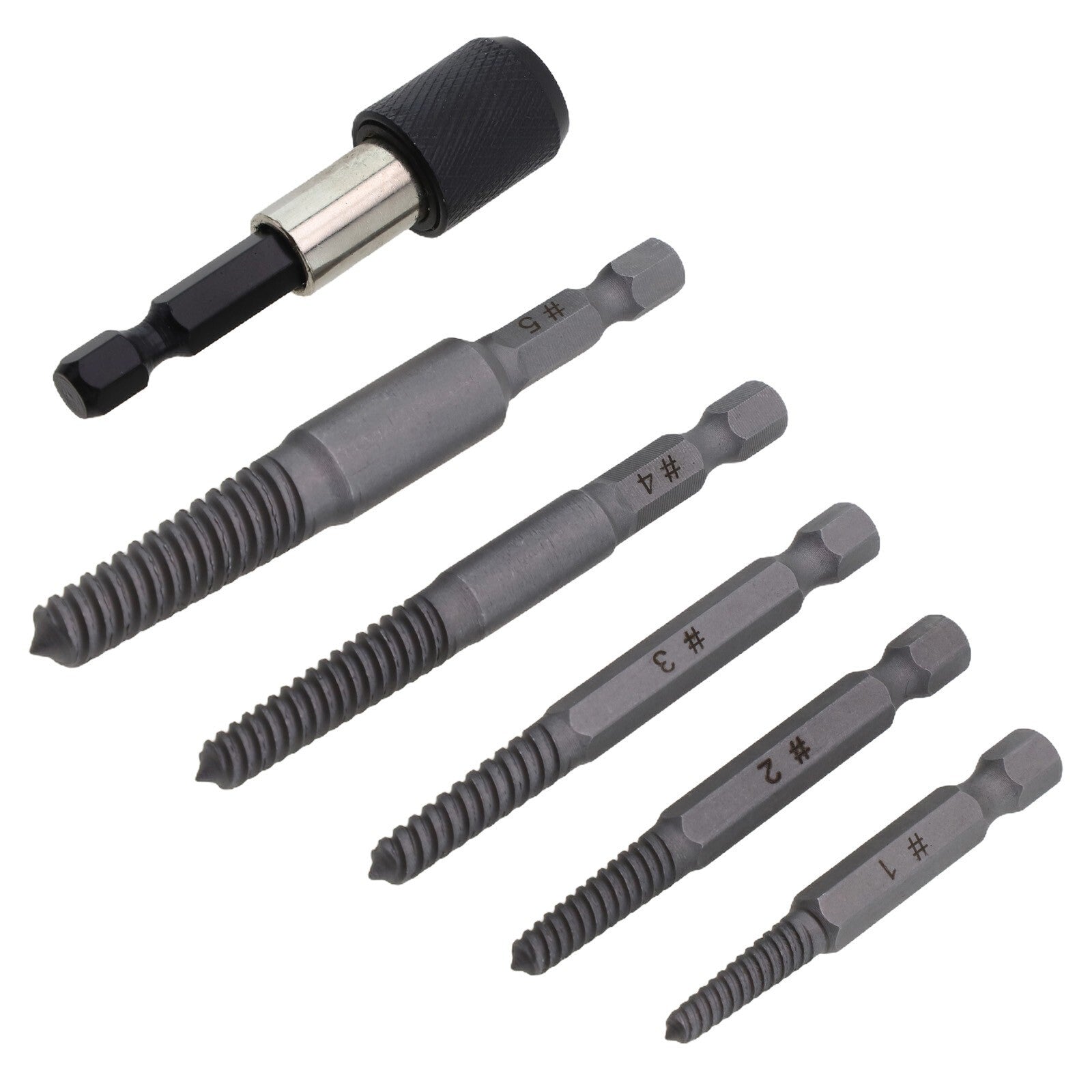new screw extractor with good toughness, high hardness, and easy extraction.