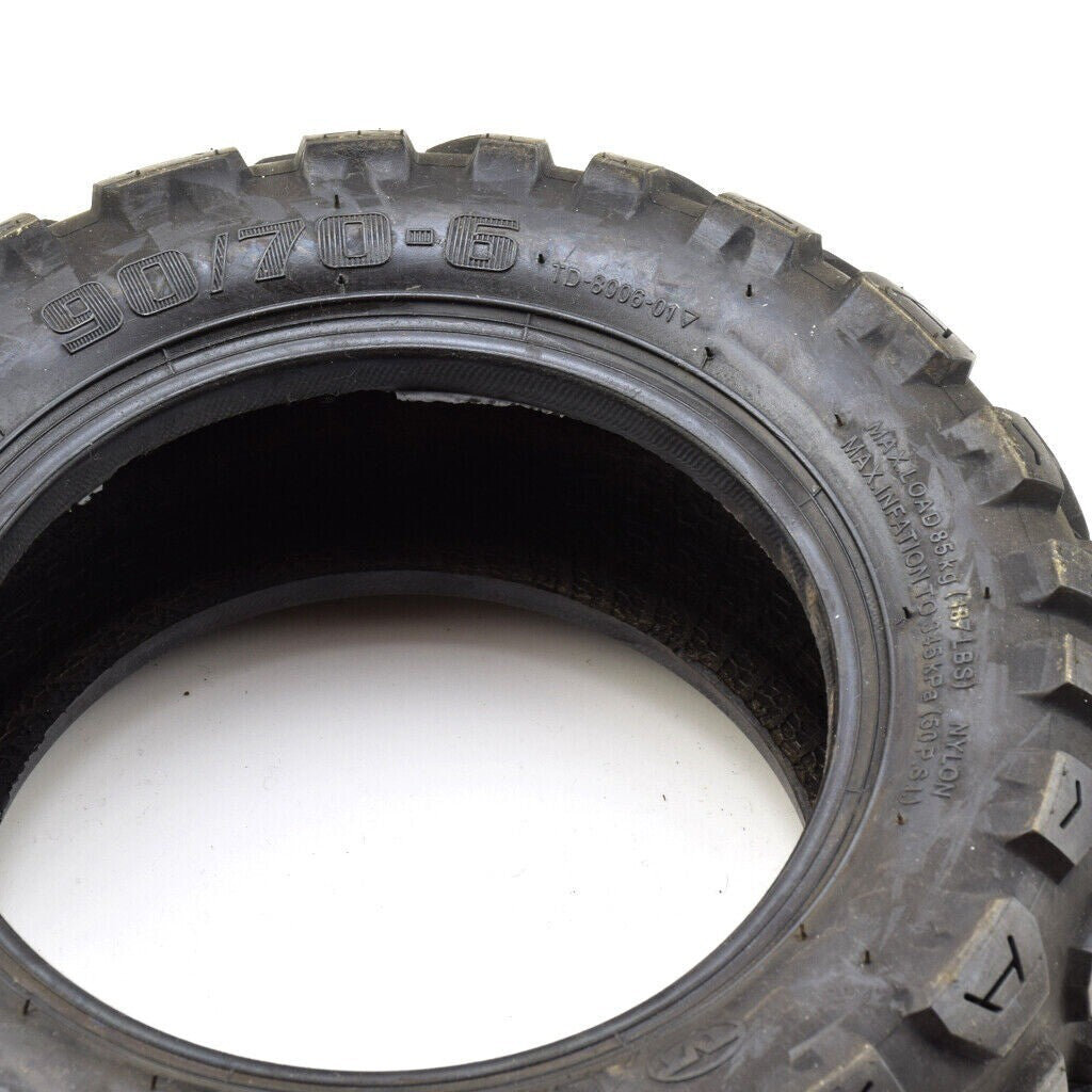 Motorcycle 90/70-6 Tubeless Tyre Vacuum Off-road Tire Electric Scooter Parts