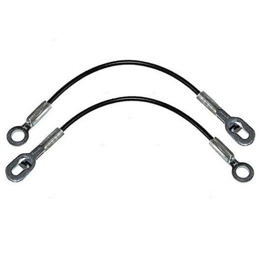 Tail Gate Cable Strap Set 2 for 88-98 for GMC K1500 2500 3500 Pick Up Truck Tailgate