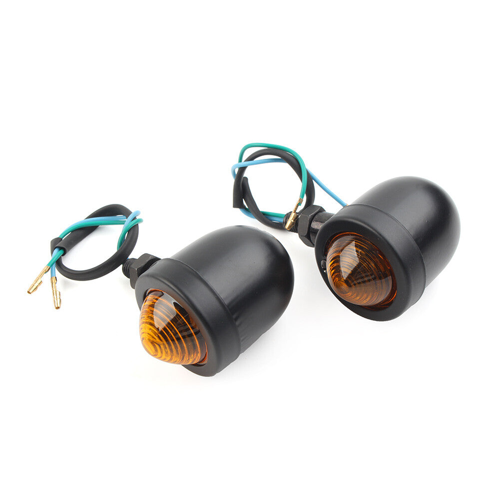 Motorcycle Turn Signal Indicator Light for Harley Cafe Racer Bobber Chopper