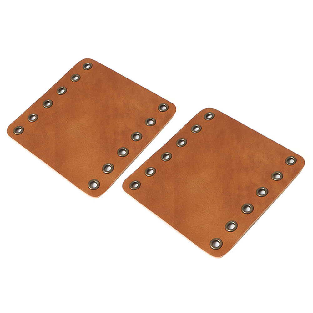 for Harley Cafe Racer Pair 22mm Hand Grips Leather Covers Retro Wraps Protector