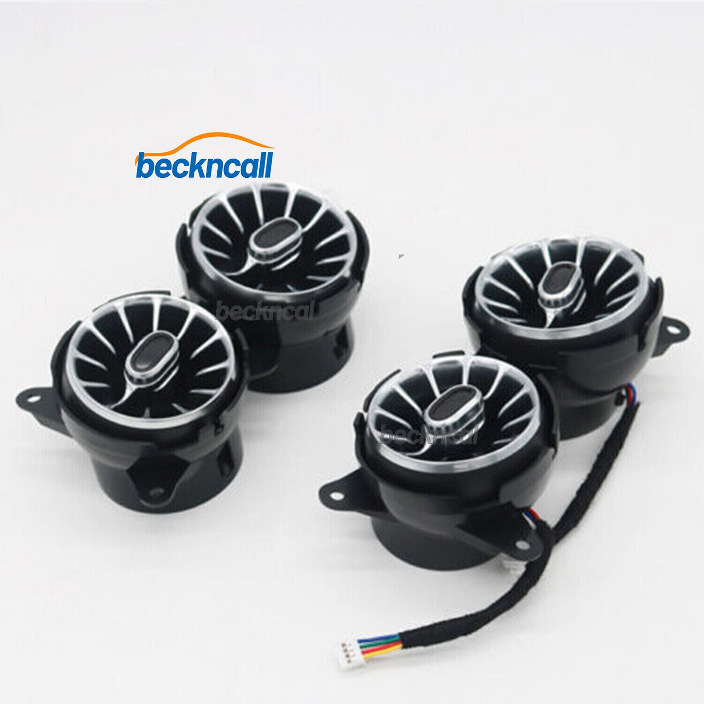 64 Colors Front Air Vent LED Ambient Light for Mercedes-Benz S W222 2018-2020