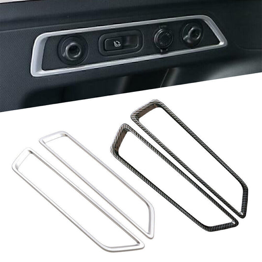Rear Trunk Switch Button Cover Trim for Subaru Forester SK 2019-2020 Silver
