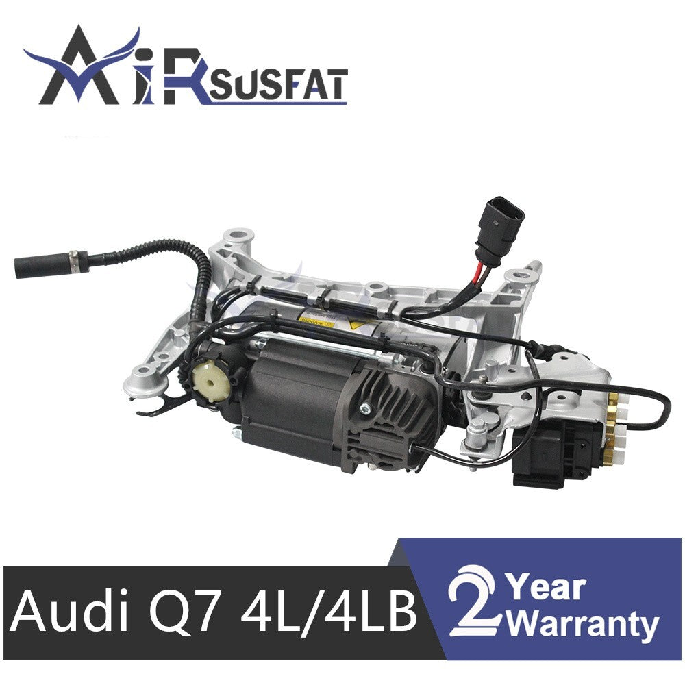 for Audi Q7 4L/4LB Air Suspension Compressor Pump  Bracket  Valve Block 07-15