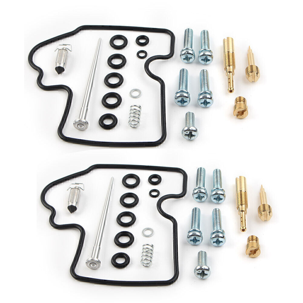 for Kawasaki KFX700 V- for Force 2004-2009 2005 2 Sets Carburetor Re2x Kit Carb Kit