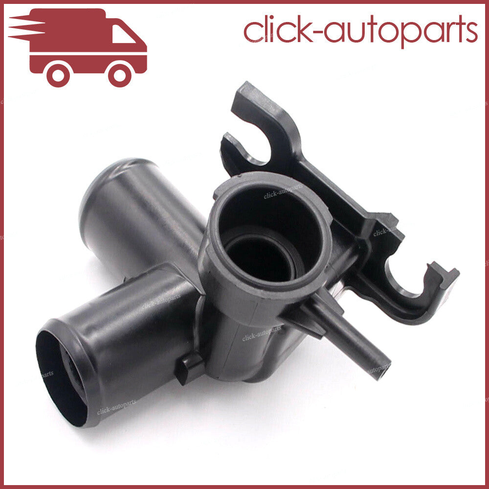 Radiator Filler Neck Fits for Kia Forte for Hyundai for Elantra Coupe #25329-3X600 Black