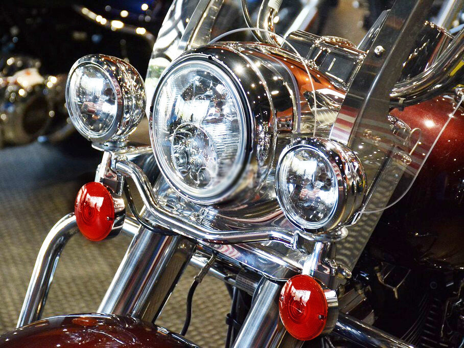 Red Turn Signal Light Lens Cover for Harley Touring Road Electra Glide 1986-2023
