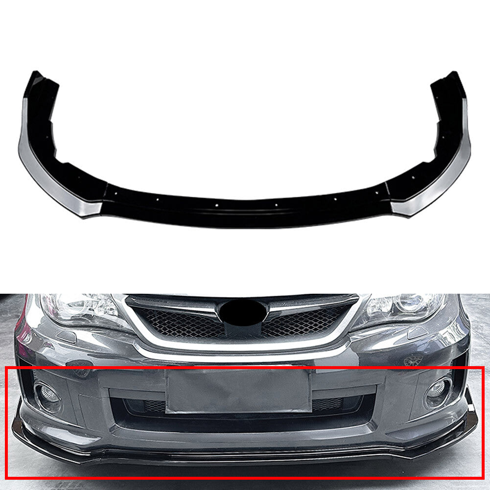 Fit for Subaru Impreza WRX STI 2011-2014 12 13 Front Bumper Spoiler Splitter Lip